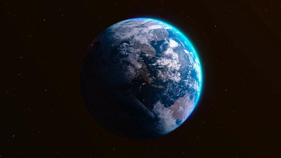 慢转的太空地球