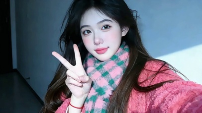 校园学姐风美女