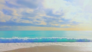 治愈大海海浪4K