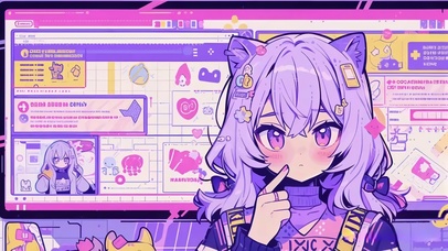 元气猫耳美少女