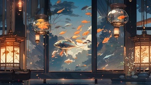 4K 梦幻窗台