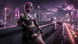 酷飒美少女佐娅
