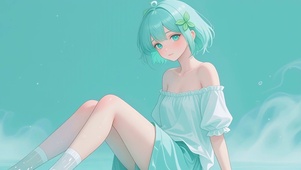 小清新美女壁纸