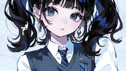 可爱学妹双马尾