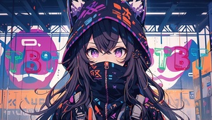 涂鸦少女