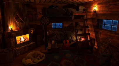 舒适的冬季小屋