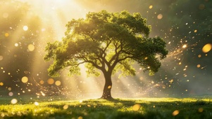 梦幻粒子大树