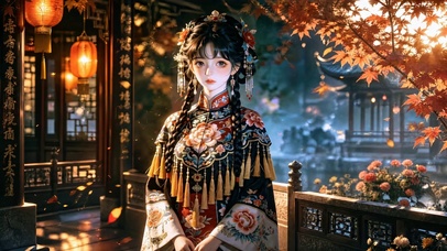 汉服姑娘