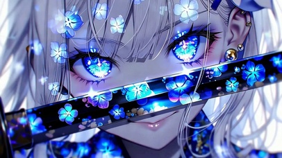蓝樱-花与剑