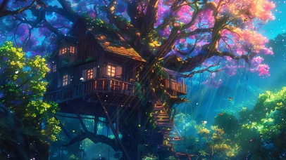 护眼森林阳光绿景
