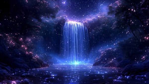 星河瀑布