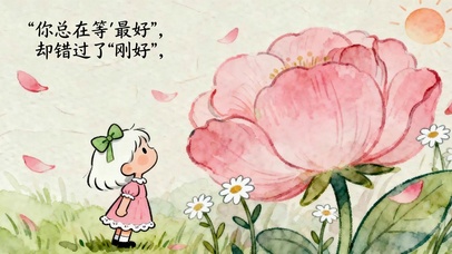 不要错过，珍惜当下