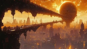 外星科技星球建筑