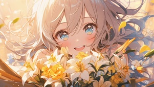 送你一束花