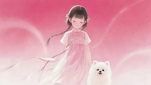 明月和小狗