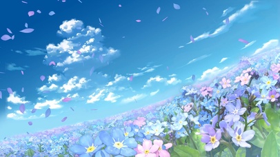 勿忘草与永远的少女