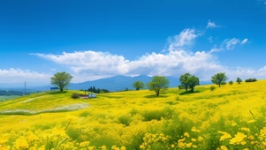 油菜花田