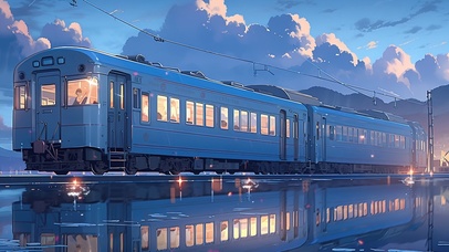 列车驶过