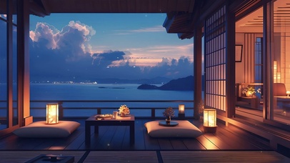 度假海边小屋