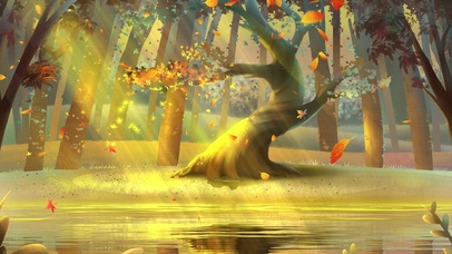 4K唯美治愈【一叶而知秋】