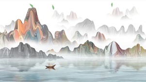 国潮山水