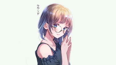 眼镜少女