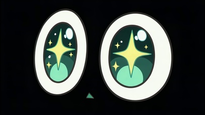 灵动闪亮眨眼动态