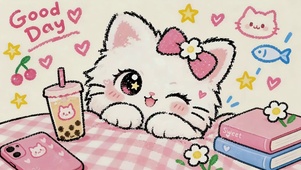 可爱小猫