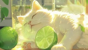 猫柠檬