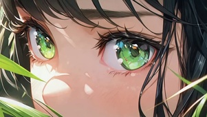 动漫少女之眼