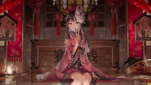 神社女孩