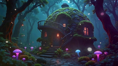 神秘森林童话屋