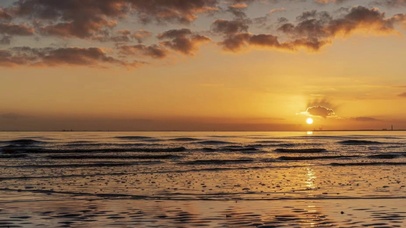 治愈风景 落日余晖