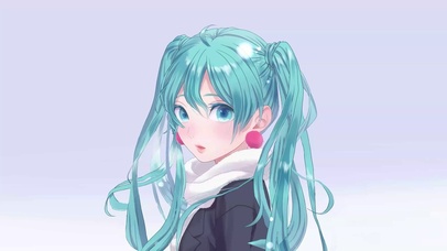 初音迎瑞雪