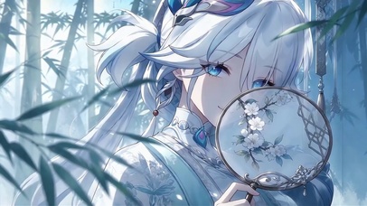 竹雾凝眸