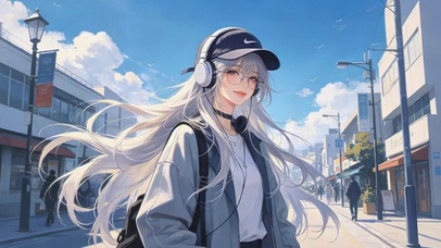 二次元女孩高清4k