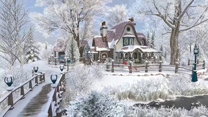 大雪纷飞