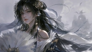 古风雅致美少女动态壁纸