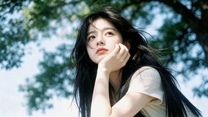 林间清风少女