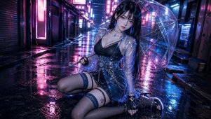 雨夜霓虹・琉璃雨巷
