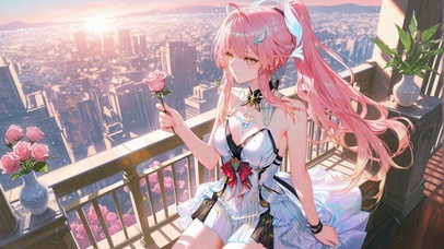 天台粉毛少女爱弥斯