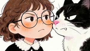 猫咪与女孩