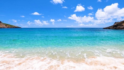 圣巴思美丽海滩