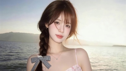 治愈海湾女孩