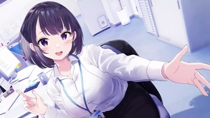 4K 制服JK办公室动漫少女