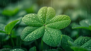 绿叶细雨
