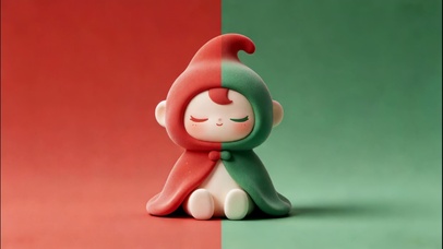 酷炫桌宠 红绿小精灵
