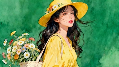 长发女孩
