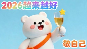 2026越来越好 敬自己 