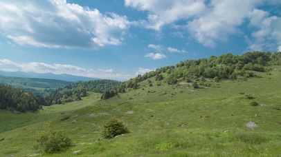山间美景
